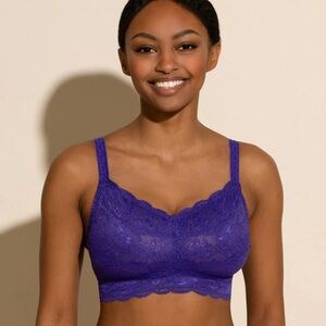 Cosabella Lace Bralette in Mare (blue/purple)